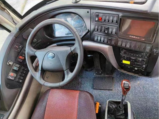 Ютонг 57-59 Сидячие места Подержанные роскошные автобусы ZK6127 дизельные