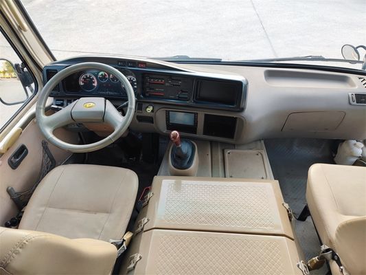 23-местный подержанный дизельный фургон, TOYOTA 2-й ручной минибус