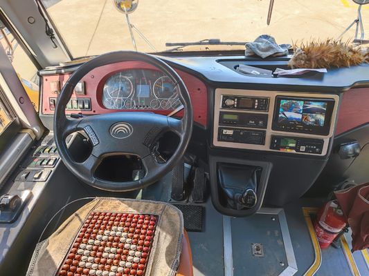 34-местный подержанный школьный автобус, дизельное топливо, двигатель V6