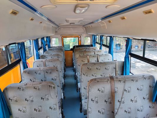 34-местный подержанный школьный автобус, дизельное топливо, двигатель V6