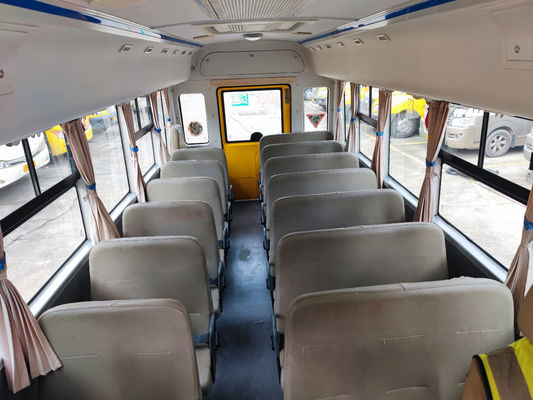 Дизельный школьный фургон 36 мест Подержанные автобусы LHD Положение руля