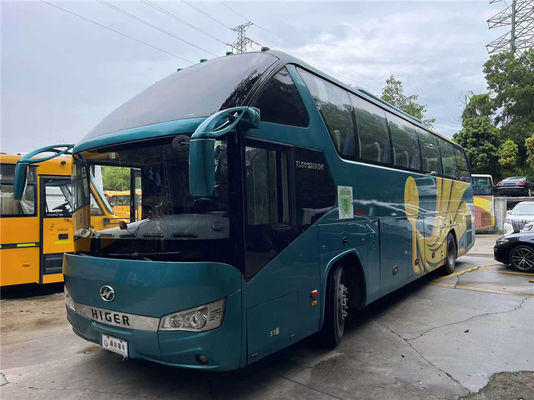 Euro 4 Подержанный автобус Higer 51 сиденье Путешествия автобус Подержанный с ручной коробкой передач