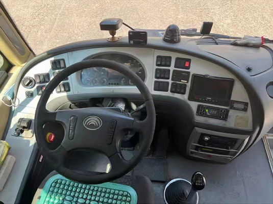 Устойчивые подержанные автобусы 47 мест LHD Туристический автобус с двумя дверями