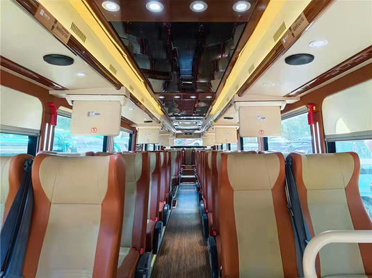 Подержанный 51-местный автобус, евро 5 LHD дизельный Туристический автобус