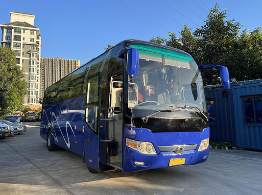 Автобус Yutong Blue Used Coaster Bus 51 место по стандарту выбросов Евро 4