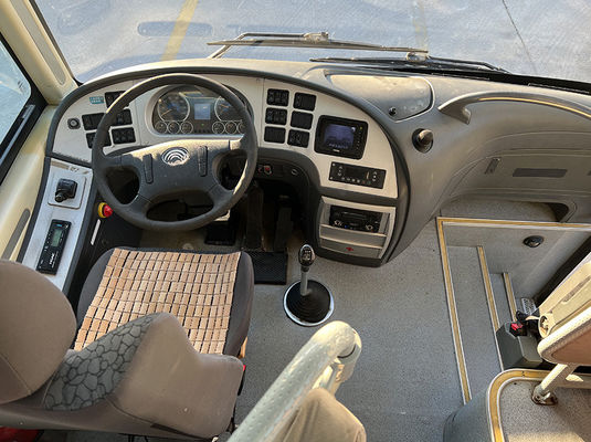 Автобус Yutong Blue Used Coaster Bus 51 место по стандарту выбросов Евро 4