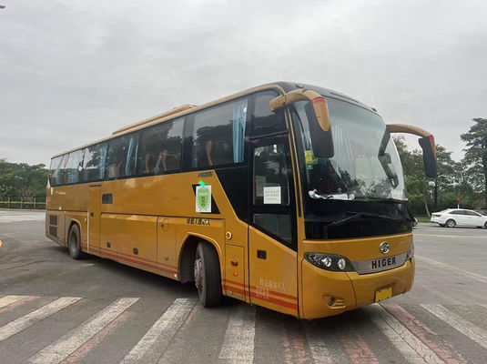 47 мест Подержанный туристический автобус Левый руль Euro 4 Подержанный автобус Higer
