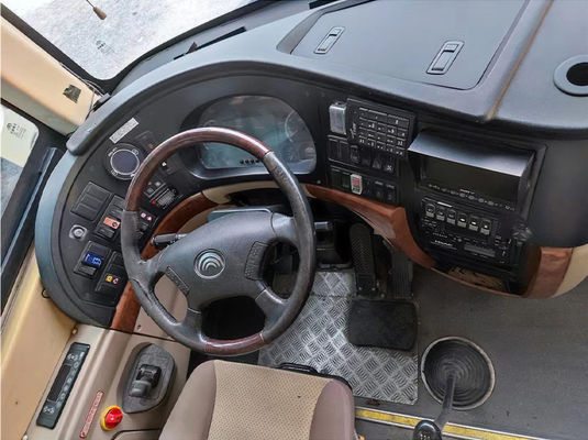 Надежный Ручной подержанный роскошный автобус 51 место подержанные вагоны