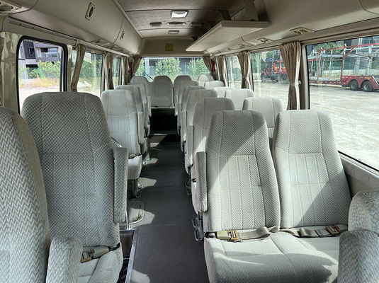 ISO Использованный 20-пассажирский автобус, ручная трансмиссия Toyota Coaster Использованный автобус
