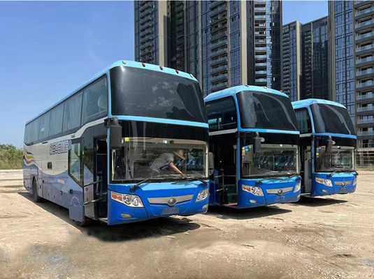 55-60 мест Подержанный пассажирский автобус 100 км/ч Подержанные автобусы с левым рулем