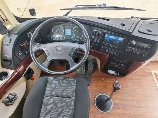 Большие подержанные автобусы Ручная коробка передач 11 м Дизельный двигатель Подержанный городской автобус