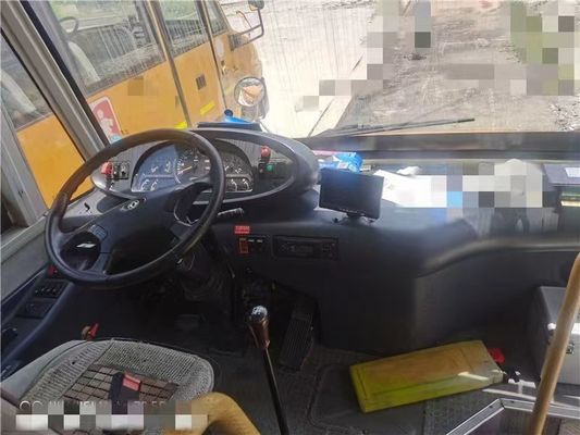 Желтые школьные автобусы Dongfeng с кондиционером