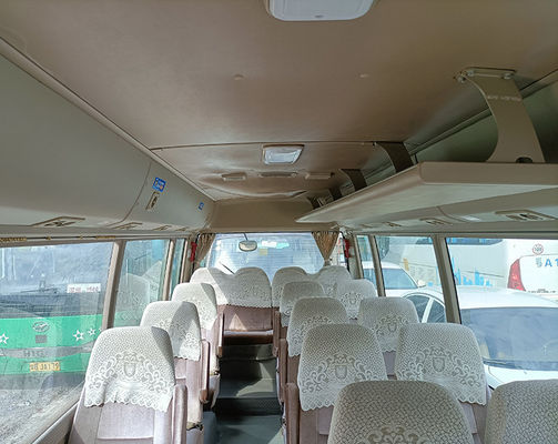 Toyota Used Coaster Bus 23 место LHD Mini Bus с ручной трансмиссией и дизельным топливом