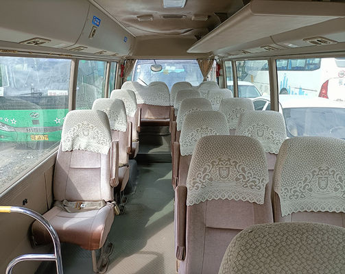 Toyota Used Coaster Bus 23 место LHD Mini Bus с ручной трансмиссией и дизельным топливом
