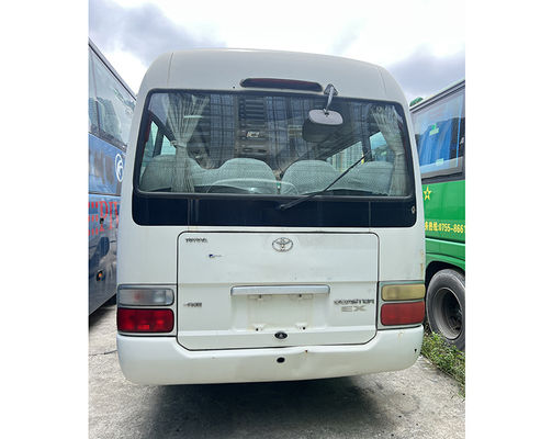 Автобус Toyota Used Coaster Bus Euro 3 с бензиновым двигателем с LHD рулевым положением