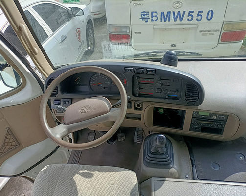 Автобусы подержанные стандарта выбросов Евро 3 с рулевым положением LHD бензиновый двигатель