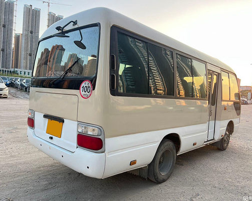 GAC 19 мест Подержанный автобус 6м LHD Euro 3 Дизельный двигатель 127hp Подержанный мини-автобус