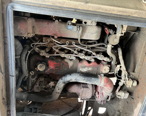 GAC 19 мест Подержанный автобус 6м LHD Euro 3 Дизельный двигатель 127hp Подержанный мини-автобус