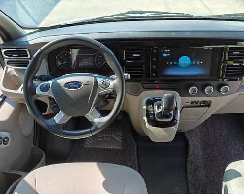Ford TRANSIT 11 мест Подержанный фургон Hiace Бизнес-автомобиль LHD 140 л.с. Дизельный двигатель 103 кВт