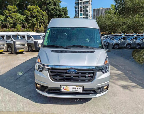 Ford TRANSIT 11 мест Подержанный фургон Hiace Бизнес-автомобиль LHD 140 л.с. Дизельный двигатель 103 кВт