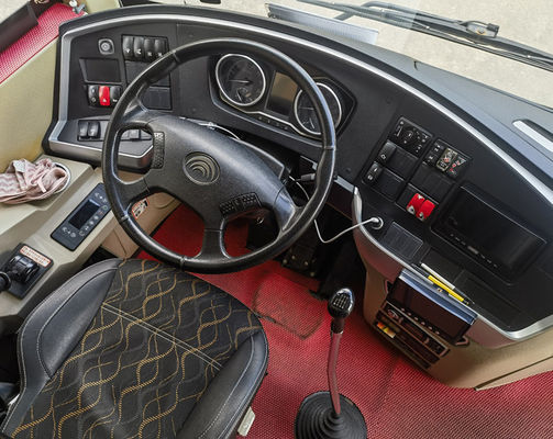 50 мест Подержанные автобусы 12м Дизельный двигатель LHD Euro 5 Подержанный автобус