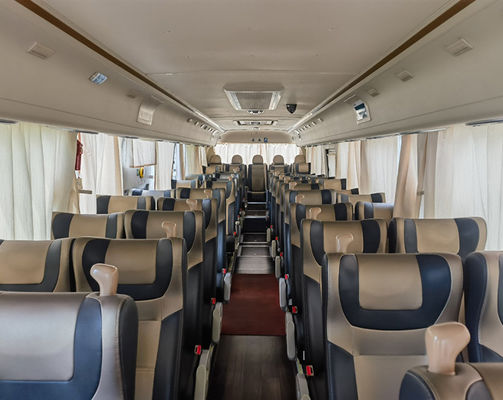 50 мест Подержанные автобусы 12м Дизельный двигатель LHD Euro 5 Подержанный автобус