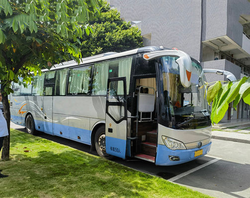 50 мест Подержанные автобусы 12м Дизельный двигатель LHD Euro 5 Подержанный автобус