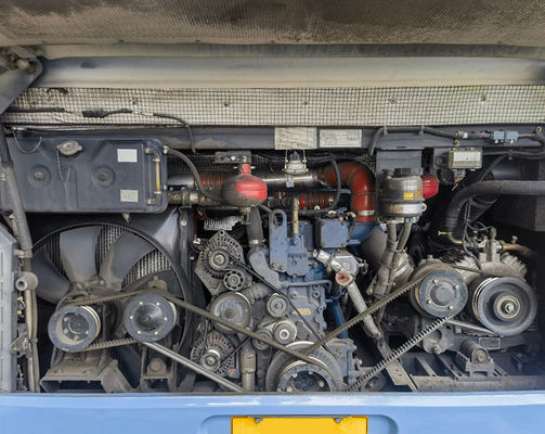 50 мест Подержанные автобусы Ютун 12м Дизельный двигатель LHD Euro 5 Подержанный автобус