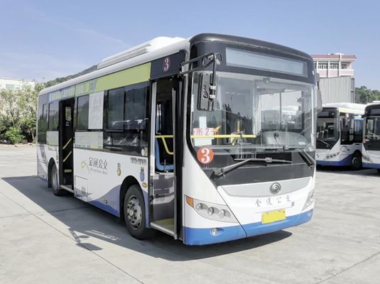 Транзитный автобус Ютонг 20-40 мест Электрический городской автобус с автоматической трансмиссией LHD Общественный автобус
