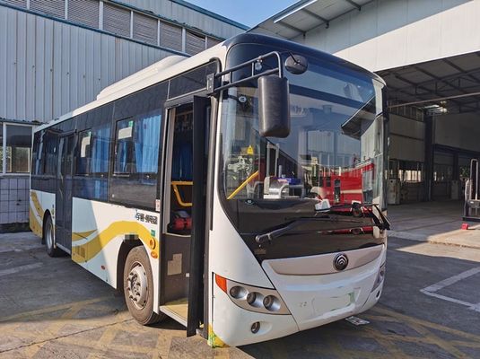 Автобус города Ютун 22-53 мест Общественный автобус с автоматической трансмиссией LHD Транзитный автобус