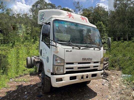 Подержанный грузовик ISUZU ELF 600P 700P Легкий грузовик 175 л.с. Дизельный двигатель 4KH1 с 3 сиденьями и 2 дверями