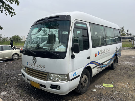 18-местный дизельный подержанный автобус с пробегом 180000 км и 1 дверью Golden Dragon