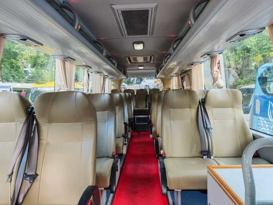 28-местный подержанный автобус, электрический тип топлива и максимальная скорость 100 км/ч с двигателями Yuchai 200 л.с.