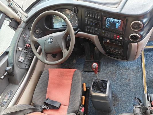 57-59 сидений Левостороннее рулевое управление Подержанный пассажирский автобус WP10.336N Двигатель модели 336 Максимальная лошадиная мощность
