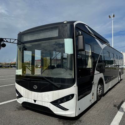 EV Zonson Second-hand City Bus для 2 пассажиров двери и белый экстериор