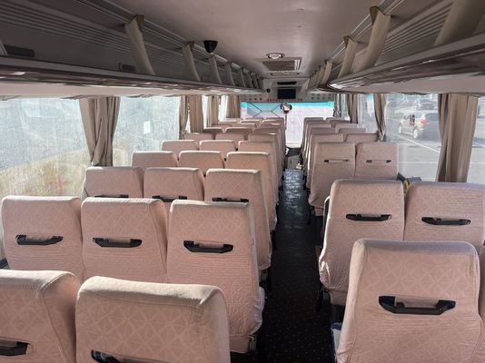 Подержанный желтый 63-местный Ючай 330 Длинные автобусы Короля с двигателем в большом объеме по низким ценам