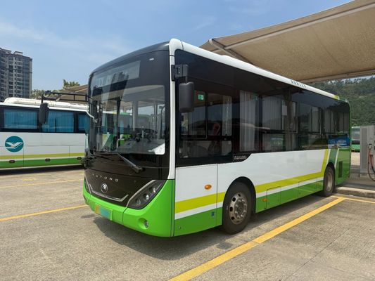 24/55 Seats Second-hand Urban Public Transportation Bus with Yellow Exterior and 4200 Wheel Base