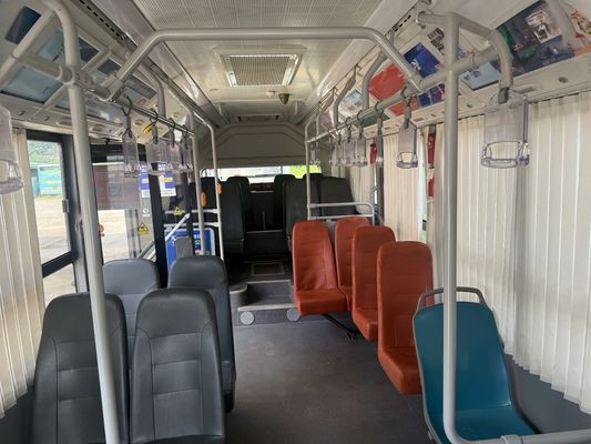24/55 Seats Second-hand Urban Public Transportation Bus with Yellow Exterior and 4200 Wheel Base