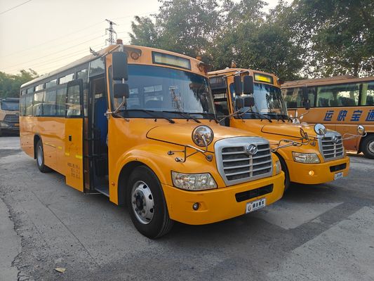 56 высококачественных подержанных желтых дизельных школ