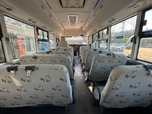 Подержанный 36-й желтый дизельный школьный автобус, национальный стандарт выбросов IV, сделанный в Китае